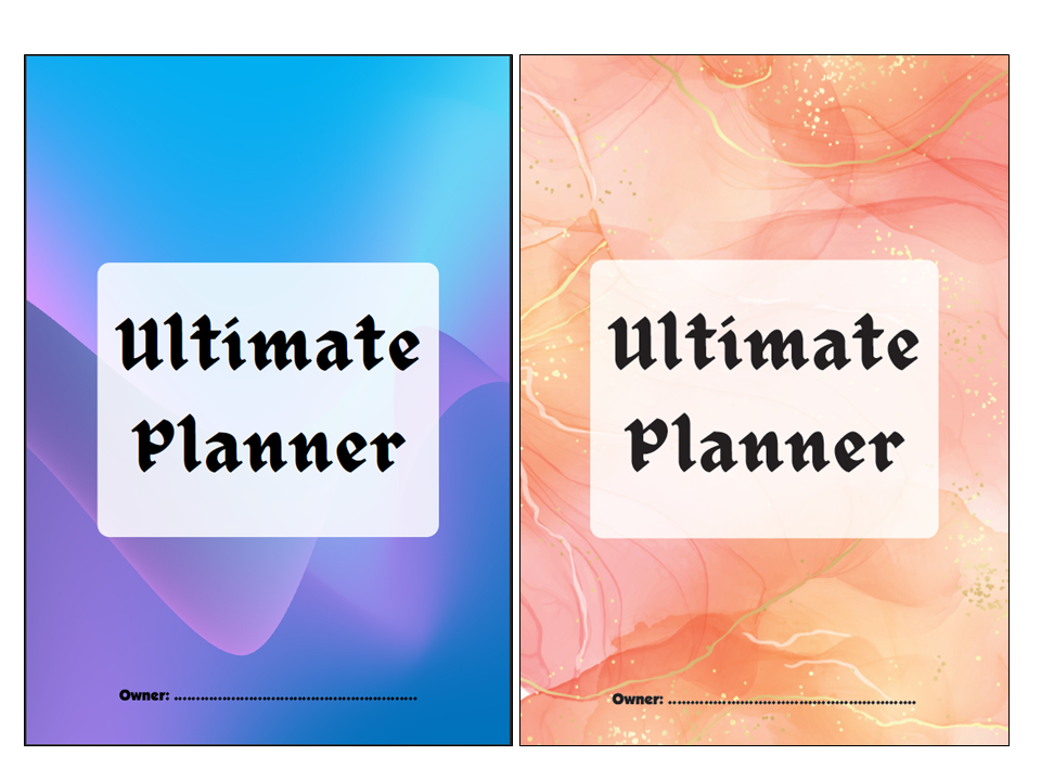 Ultimate Planner (Printable)